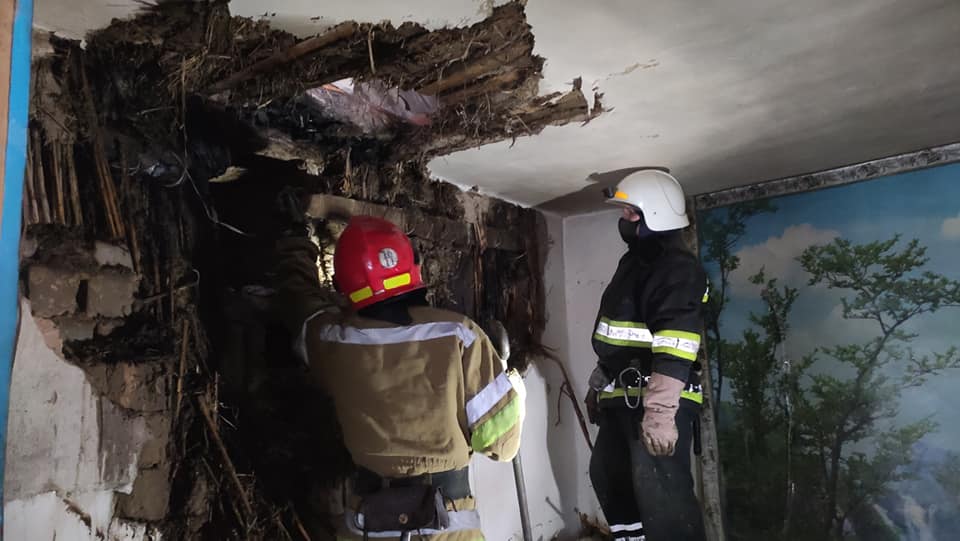 В Черкасской области во время пожара пострадала женщина